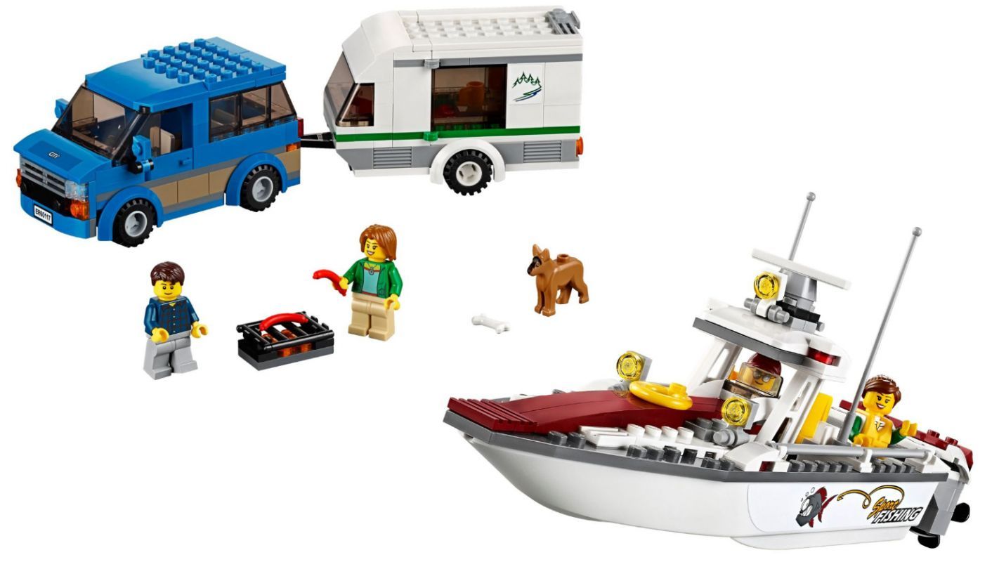 Lego City Dodavka a karavan