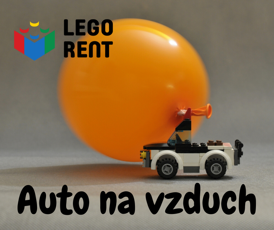 lego auto na vzduch