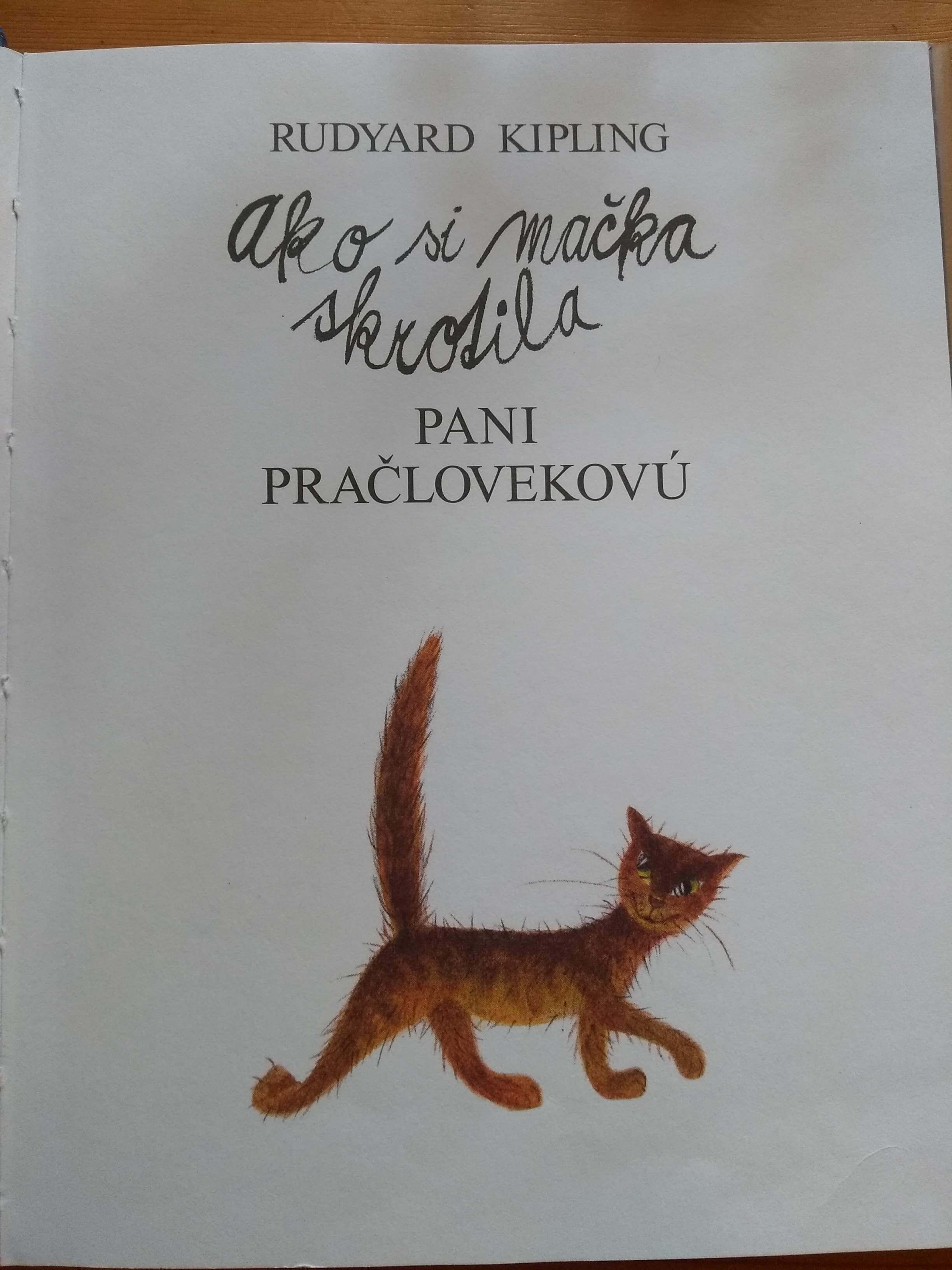 Ako si macka skrotila pani praclovekovu