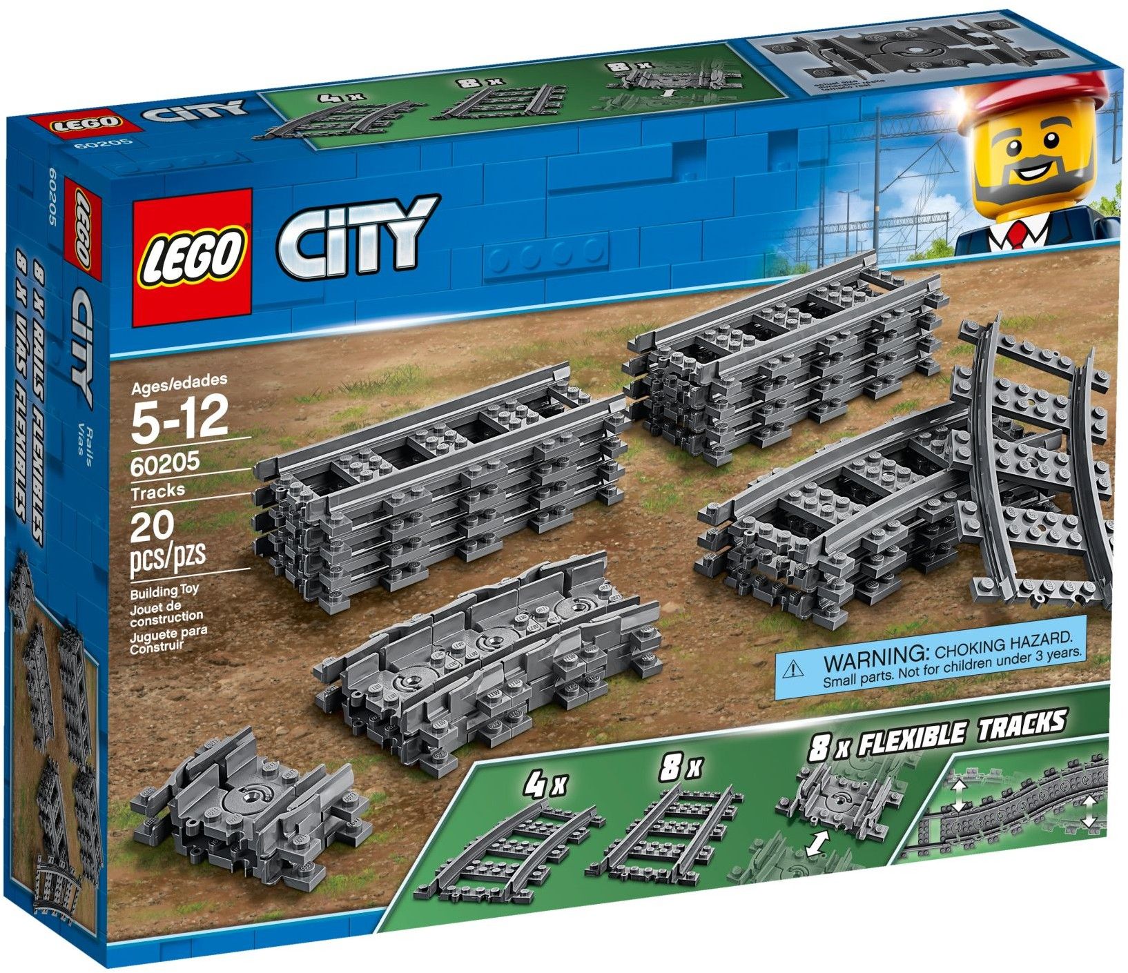 Lego koľajnice 60205
