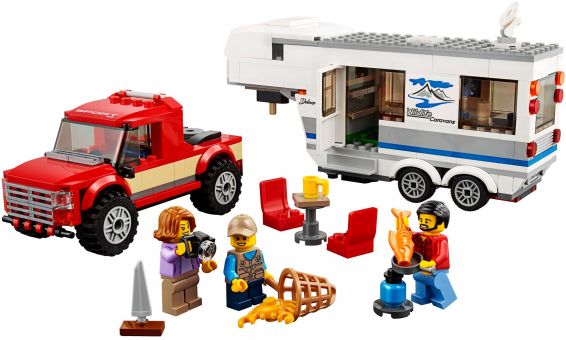 Pick-up a karavan
